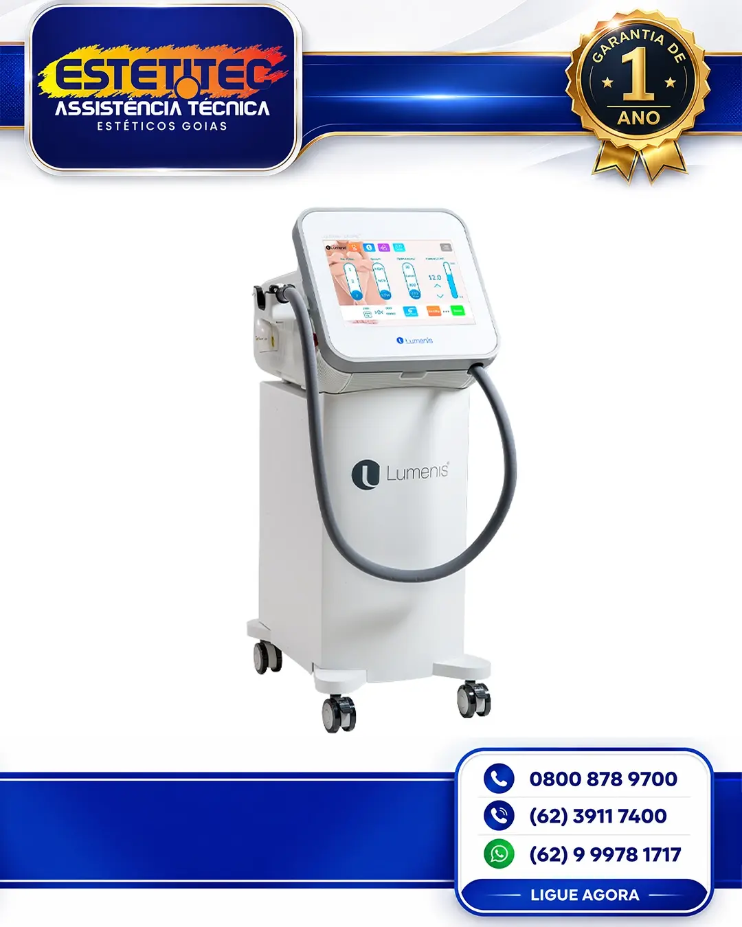 ASSISTÊNCIA TÉCNICA LUMENIS LIGHTSHEER DESIRE MATO GROSSO