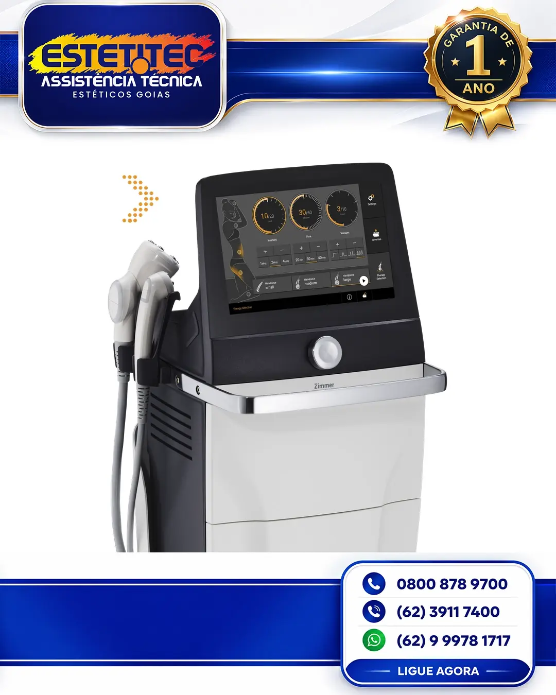 ASSISTÊNCIA TÉCNICA ZIMMER ZSHAPE DISTRITO FEDERAL