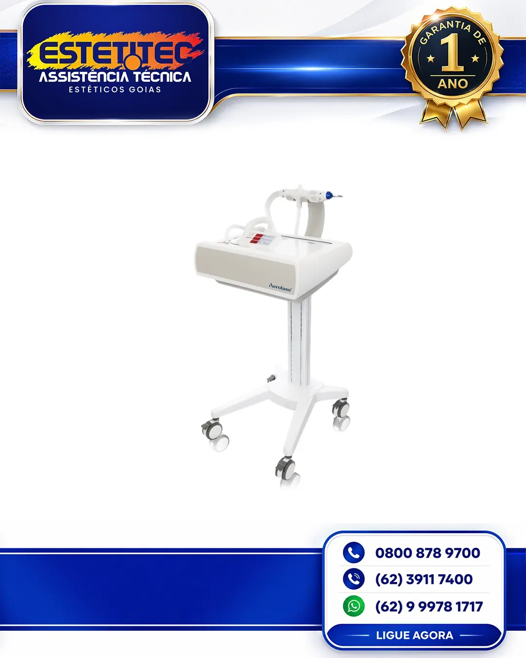 CONSERTO AEROLASE LIGHTPOD ERA SANTA CATARINA