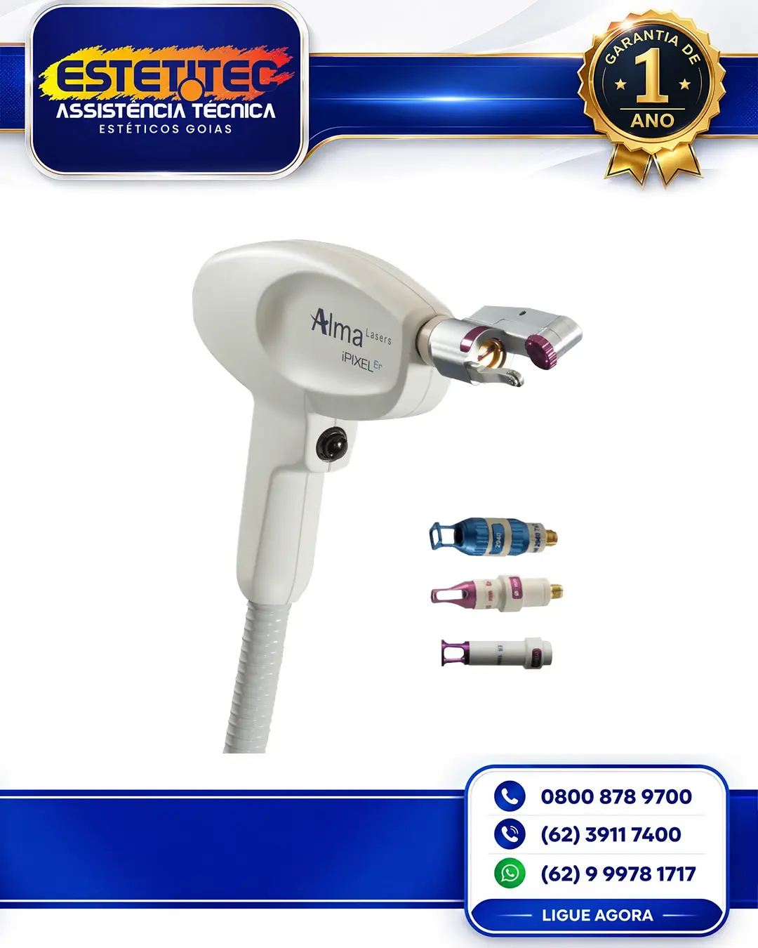 CONSERTO ALMA LASER HARMONY ACNE DISTRITO FEDERAL