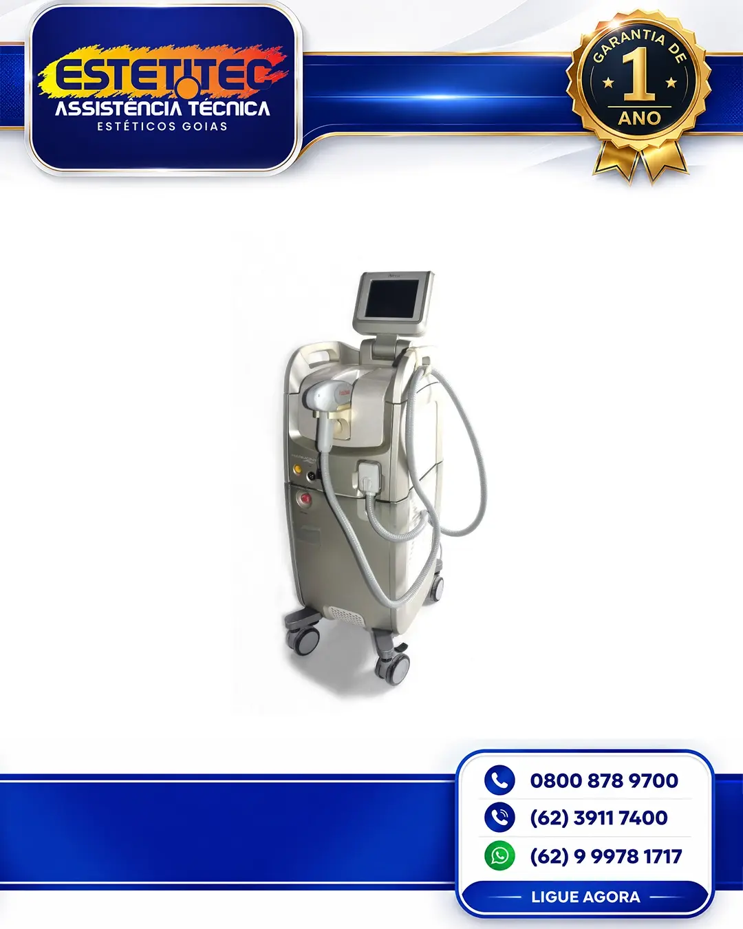 CONSERTO ALMA LASER HARMONY PIXEL CUIABÁ
