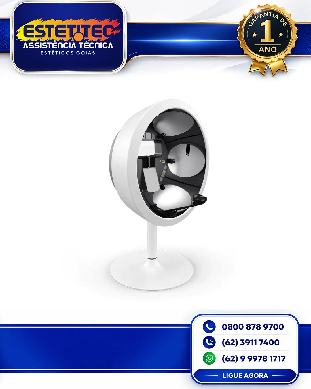 CONSERTO ALMA LASER IQ SKIN ANALYSIS FLORIANÓPOLIS