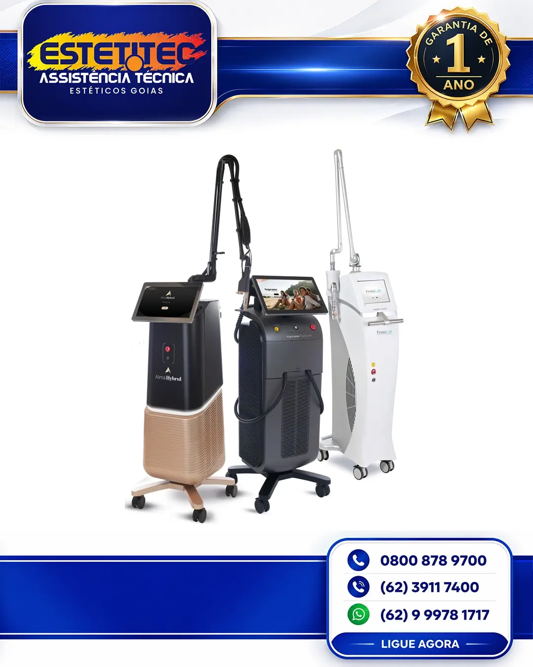 CONSERTO ALMA LASER LASERS CUIABÁ