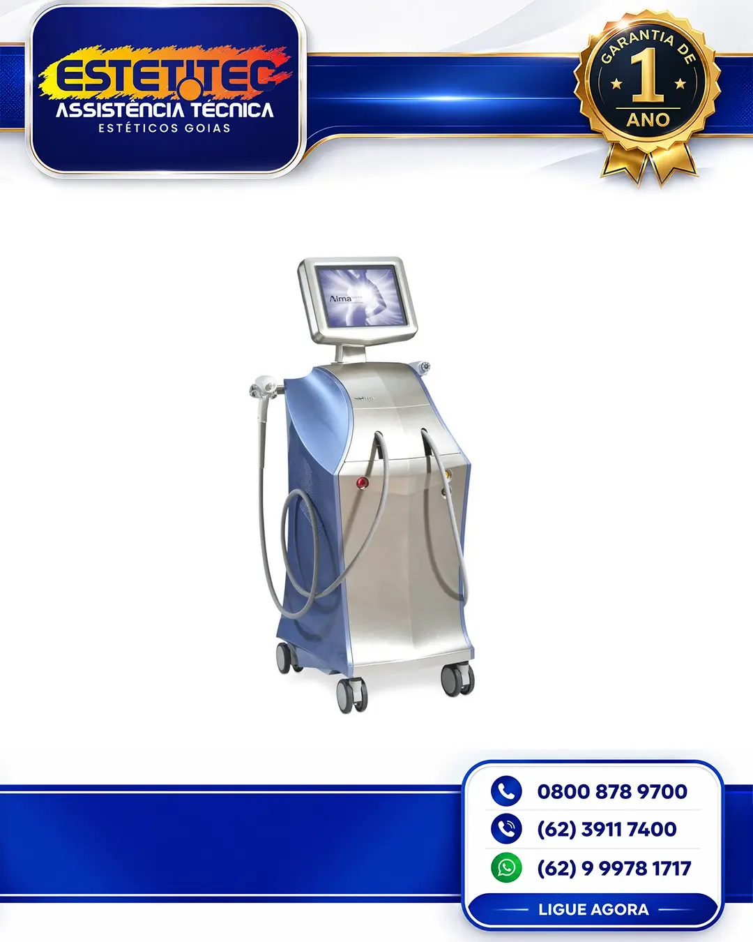 CONSERTO ALMA LASER PIXEL RF PARANÁ