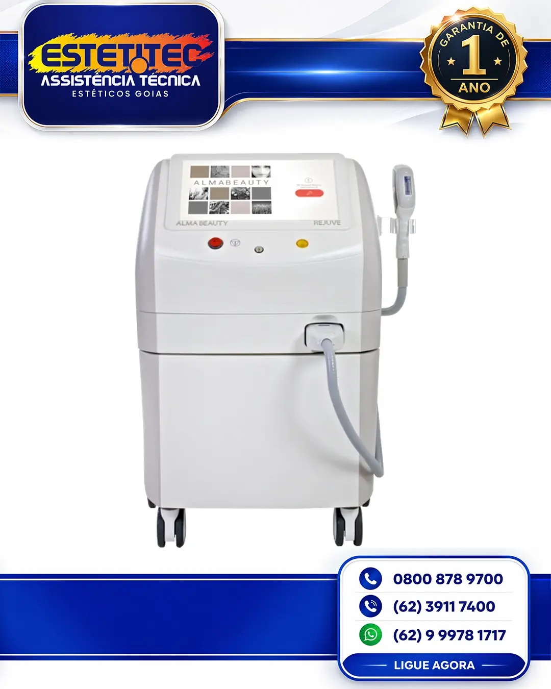 CONSERTO ALMA LASER REJUVE MATO GROSSO