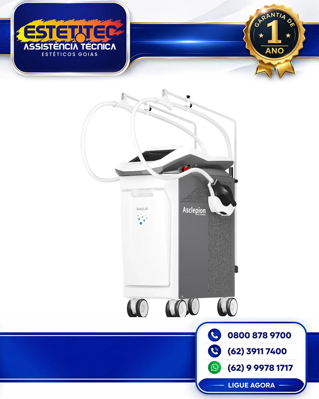 CONSERTO ASCLEPION BODYLAB BRASÍLIA