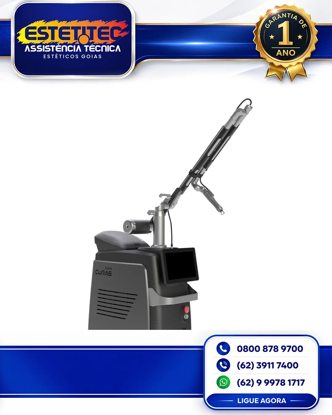 CONSERTO DE CLASSYS CURAS HYBRID GOIÂNIA