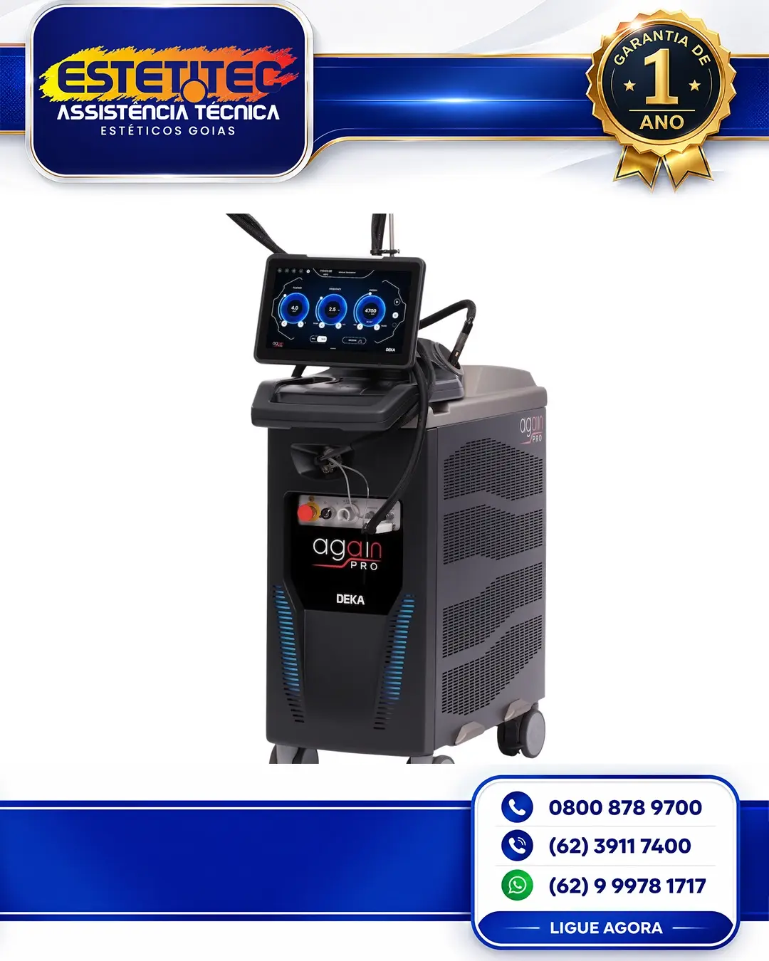 CONSERTO DE DEKA AGAIN GOIÂNIA