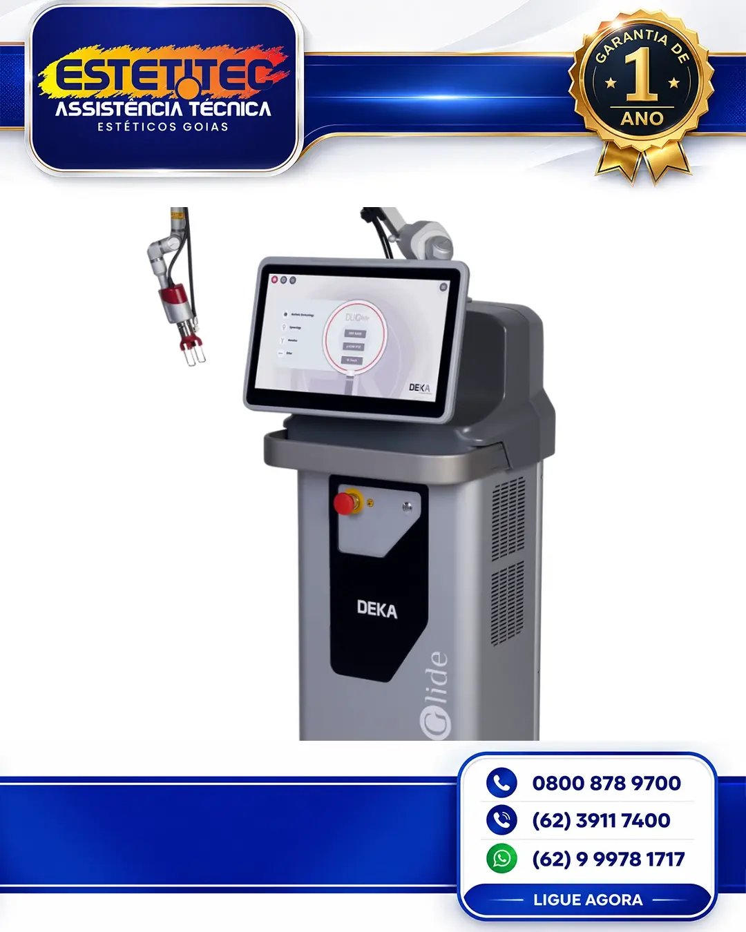 CONSERTO DE DEKA PHYSIOLAB NO BRASIL