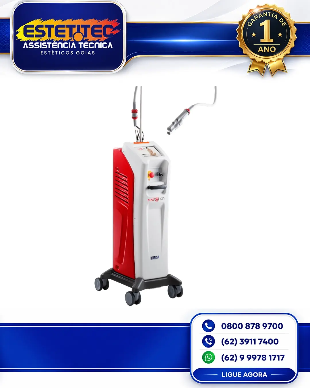 CONSERTO DE DEKA REDTOUCH BRASÍLIA