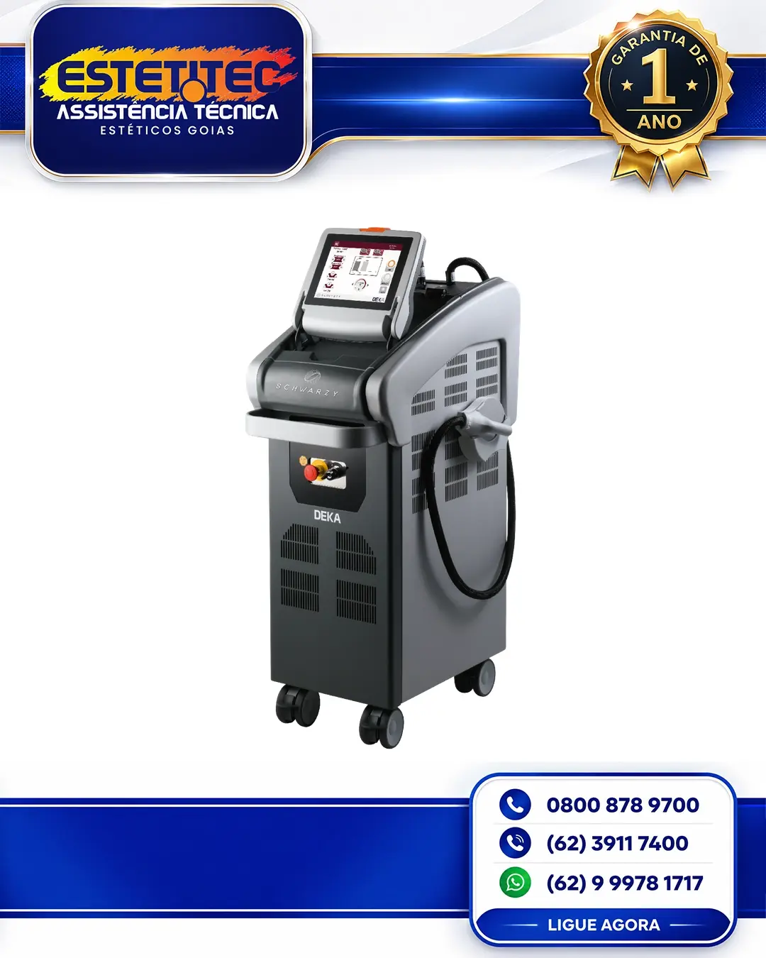 CONSERTO DE DEKA SCHWARZY GOIÂNIA