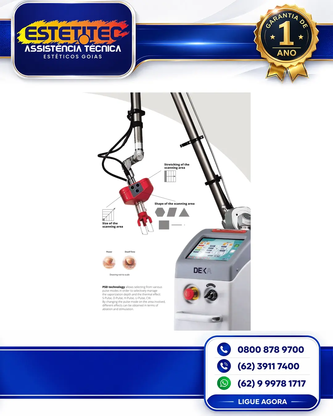 CONSERTO DE DEKA SMARTXIDE TOUCH FLORIANÓPOLIS