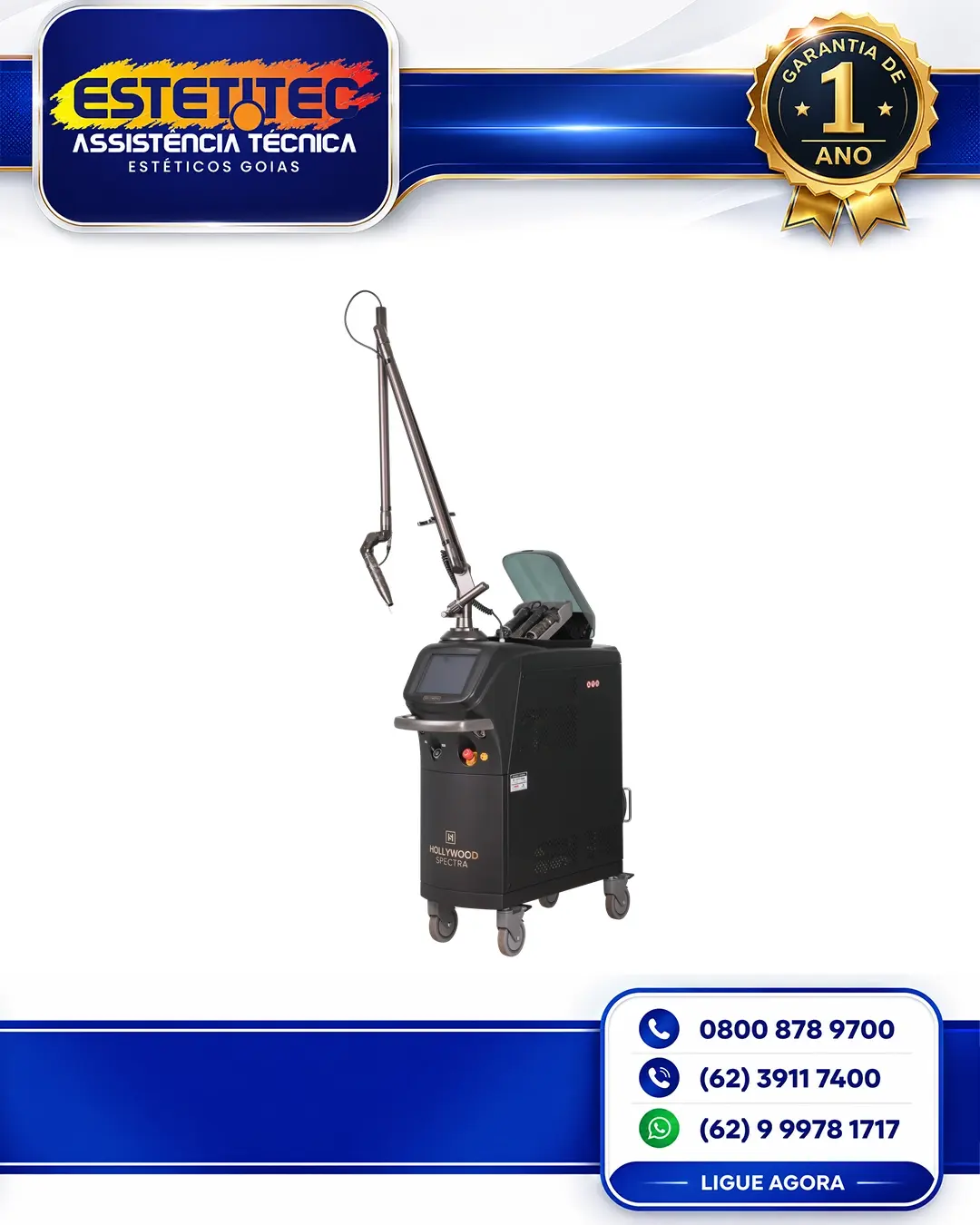CONSERTO DE LUTRONIC HOLLYWOOD SPECTRA GOIÂNIA