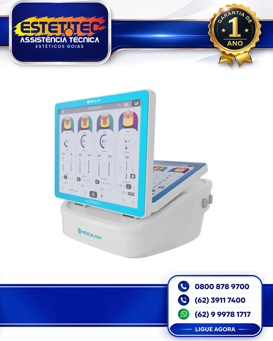 CONSERTO DE MEDICAL SAN ANDROMEDA GOIÁS