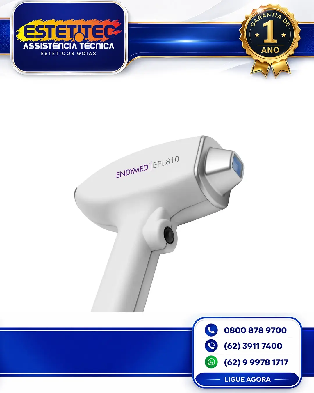 CONSERTO ENDYMED PURE LASER FLORIANÓPOLIS