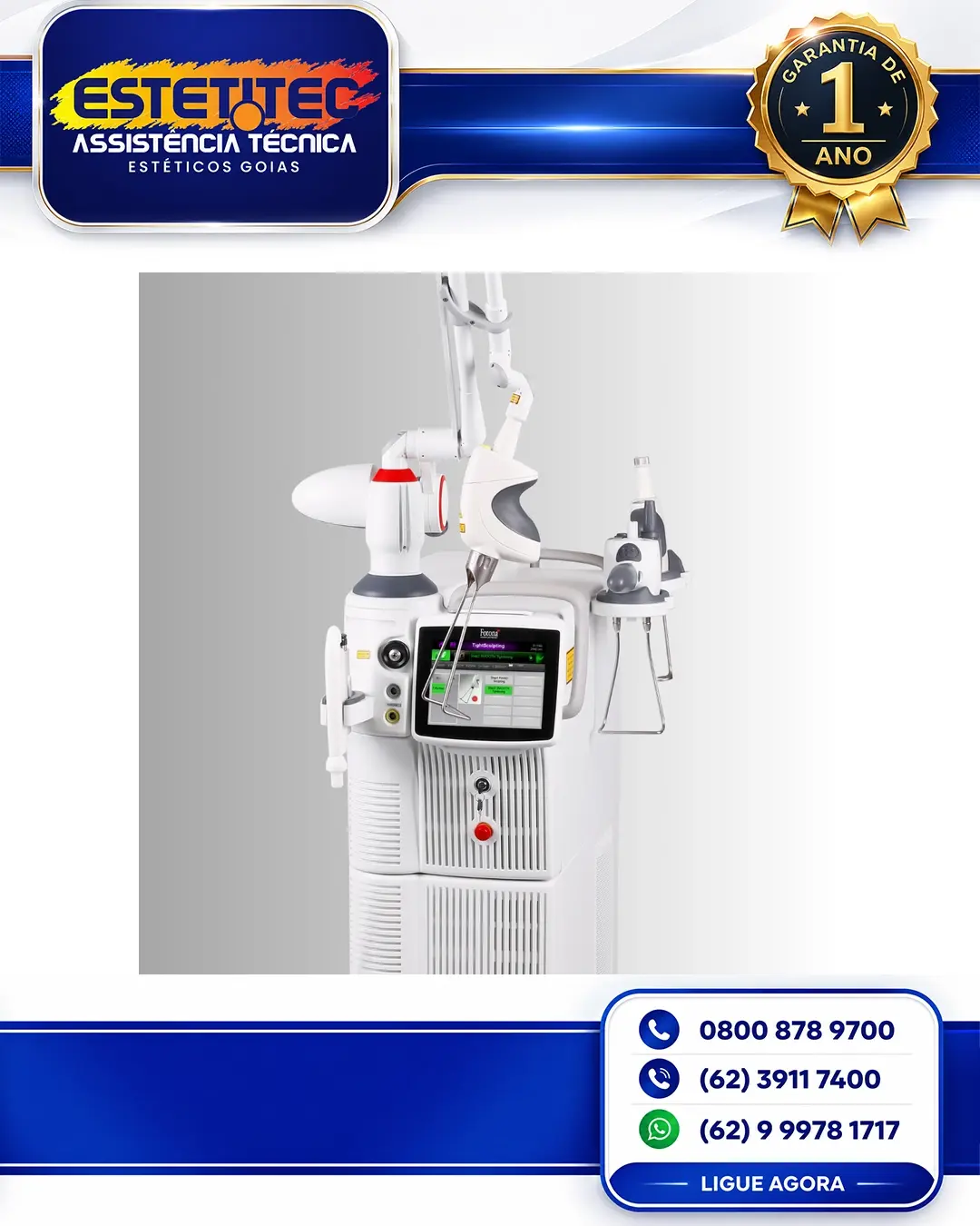 CONSERTO FOTONA SMOOTHEYE CURITIBA