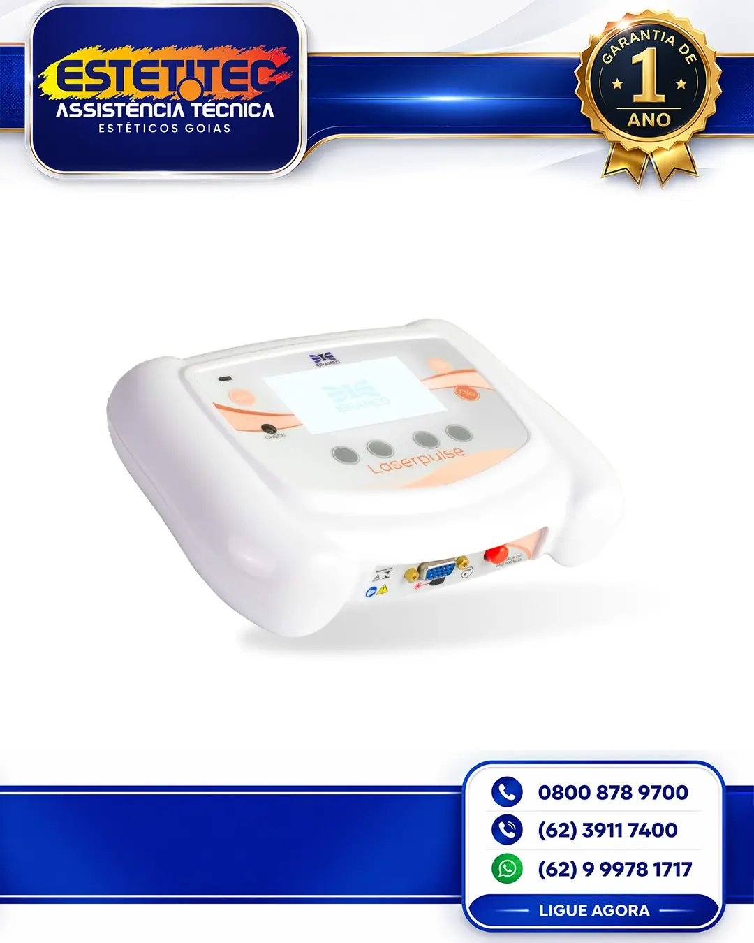 CONSERTO IBRAMED LASERPULSE RIO DE JANEIRO