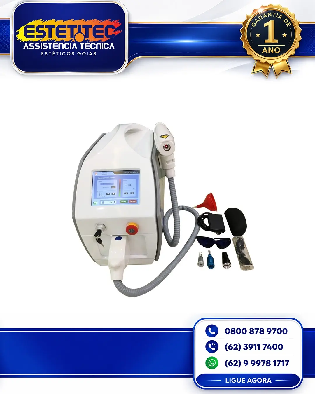 CONSERTO SINCOHEREN Q SWITCH ND YAG PORTO ALEGRE
