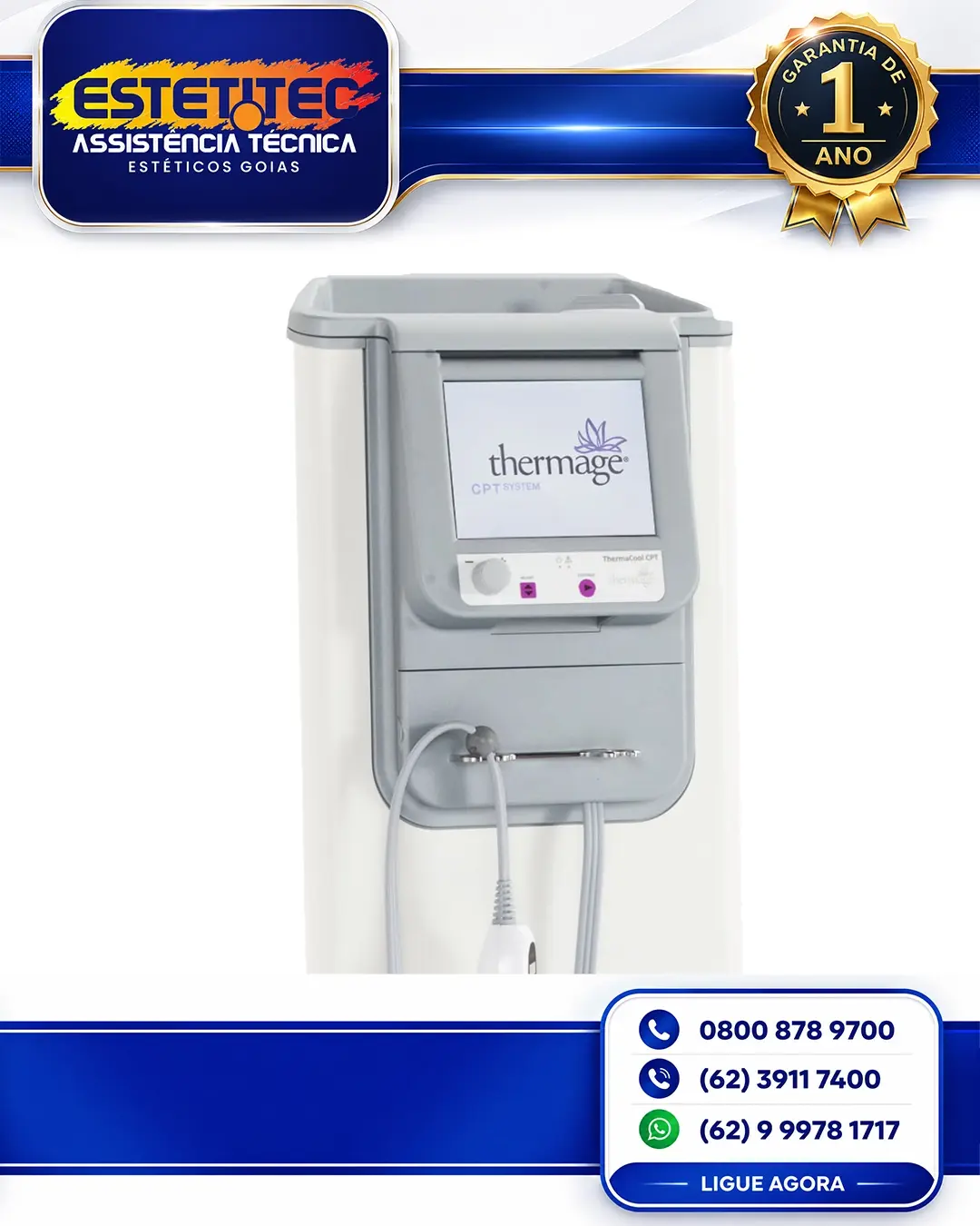 CONSERTO SOLTA MEDICAL THERMAGE GOIÂNIA