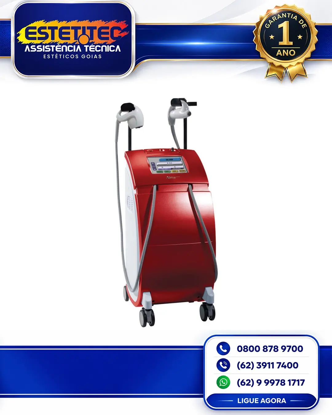 ESPECIALIZADA ALMA LASER ACCENT ULTRA BRASIL