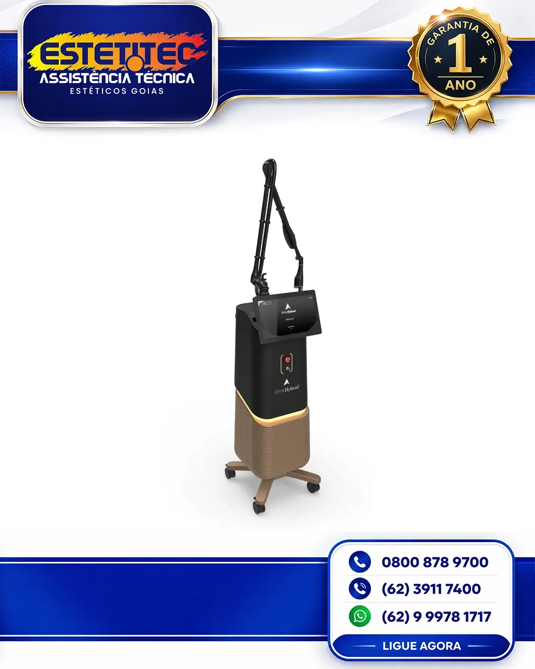 ESPECIALIZADA ALMA LASER HYBRID CO2 CUIABÁ