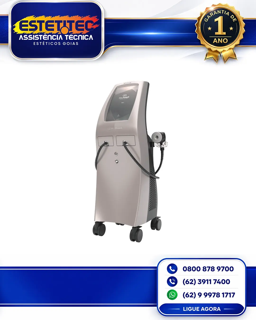 ESPECIALIZADA ALMA LASER PRIME NO BRASIL