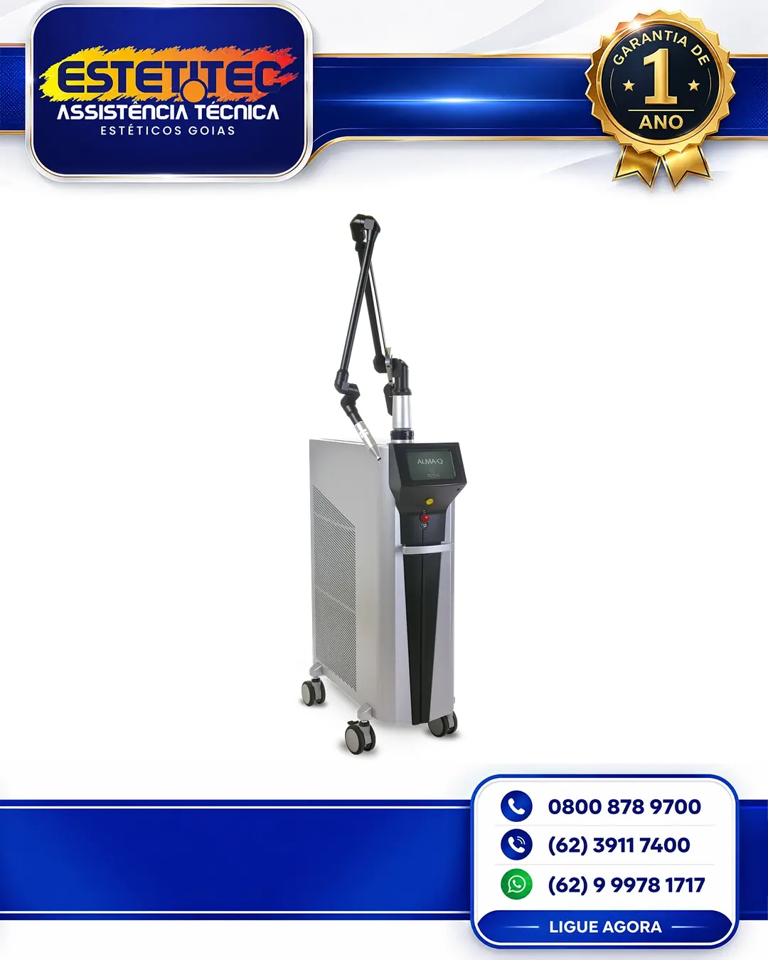 ESPECIALIZADA ALMA LASER Q PRO FORTALEZA