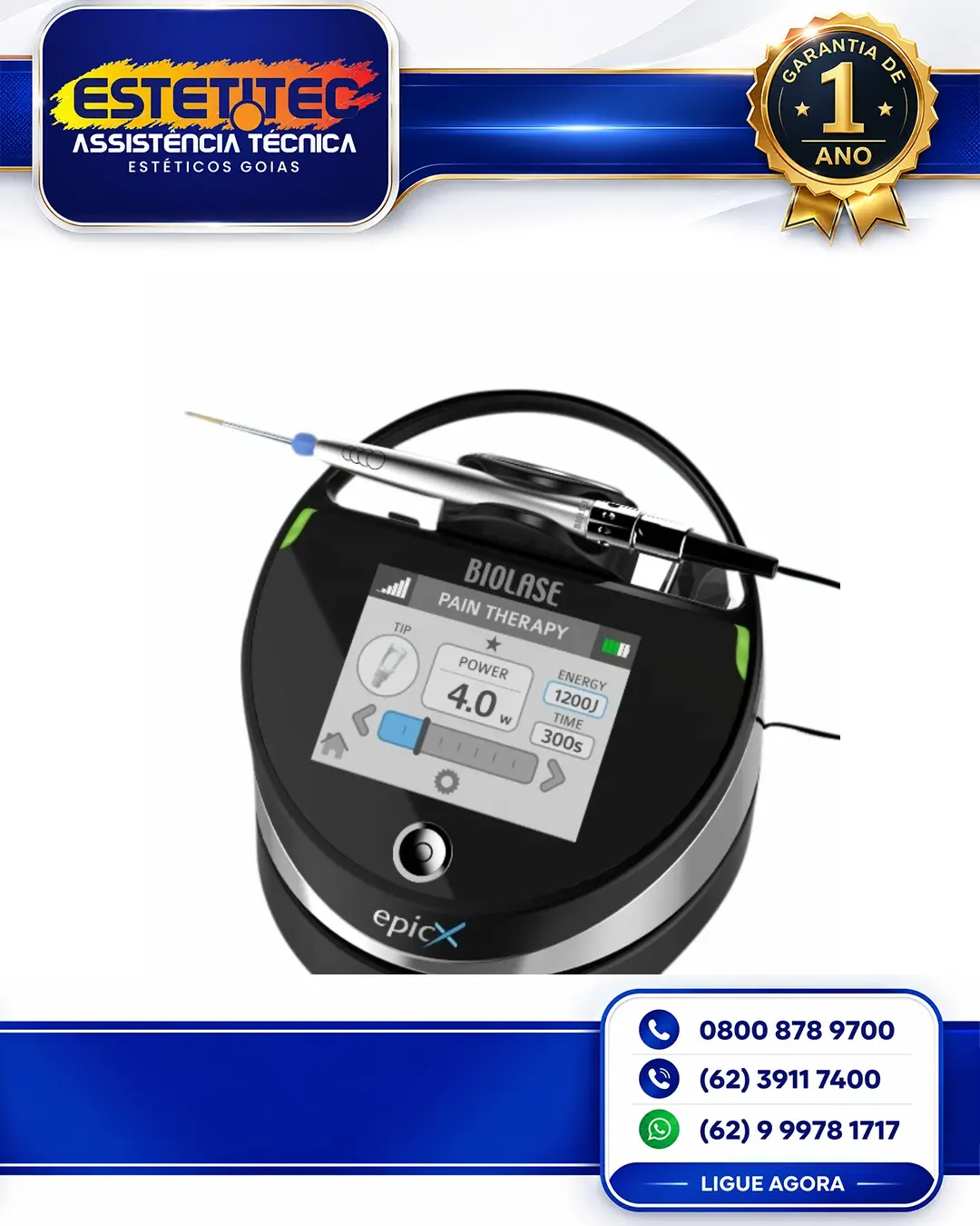 ESPECIALIZADA BIOLASE EPIC V CUIABÁ