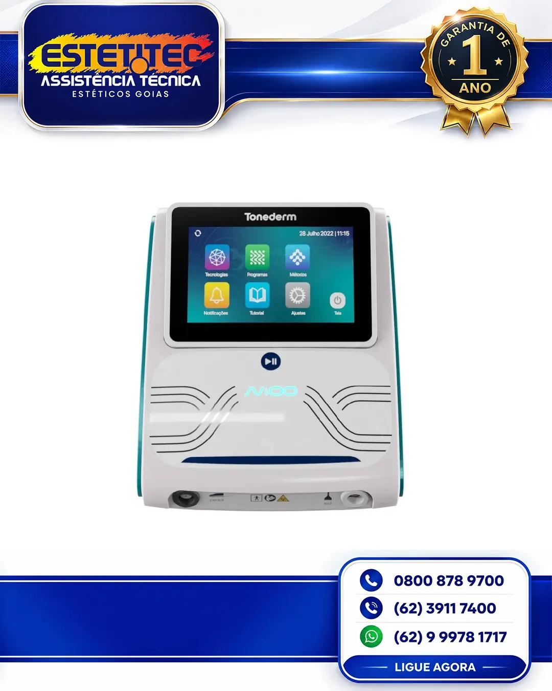 ESPECIALIZADA TONEDERM ESTACAO NIOO NO BRASIL