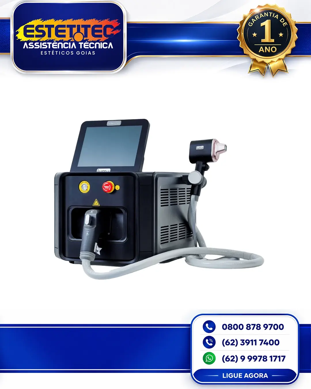 MANUTENÇÃO DE FISMATEK LUMII PORTO ALEGRE