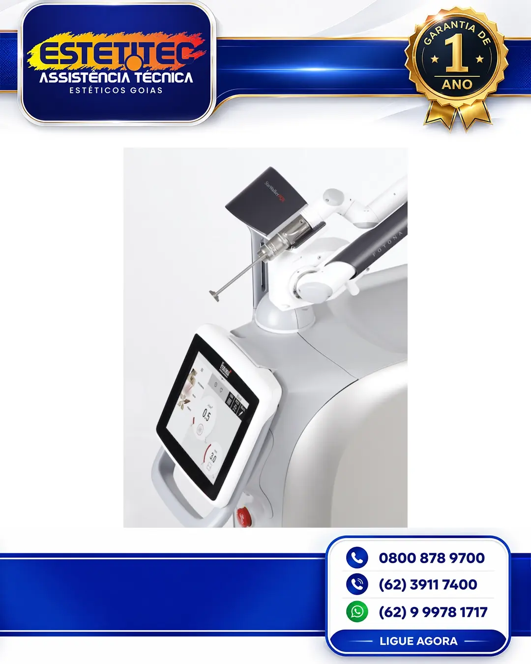 MANUTENÇÃO DE FOTONA STARWALKER BRASIL