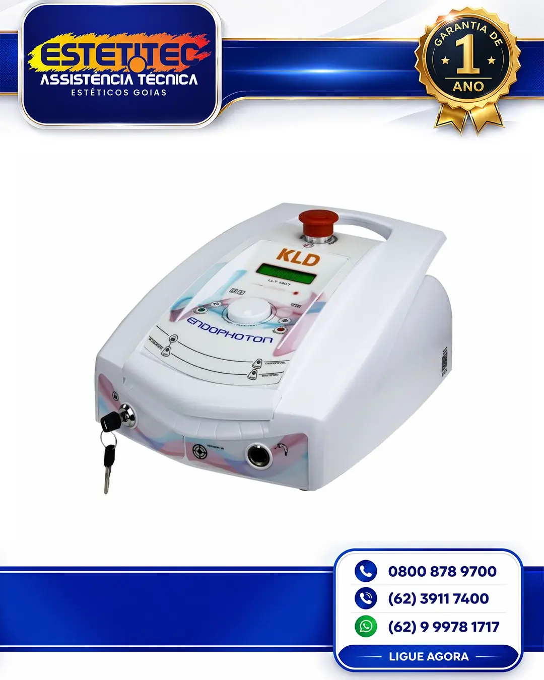 MANUTENÇÃO DE KLD ENDOPHOTON LITE 808 CUIABÁ
