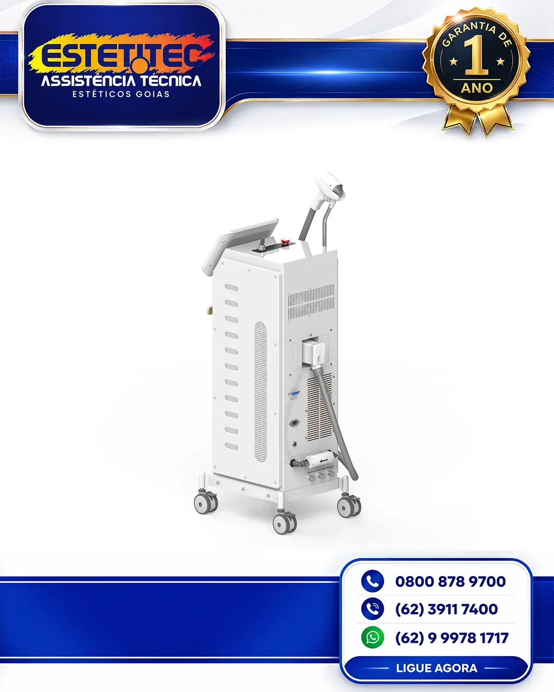 MANUTENÇÃO DE NEWANGIE IPL SHR BRASÍLIA