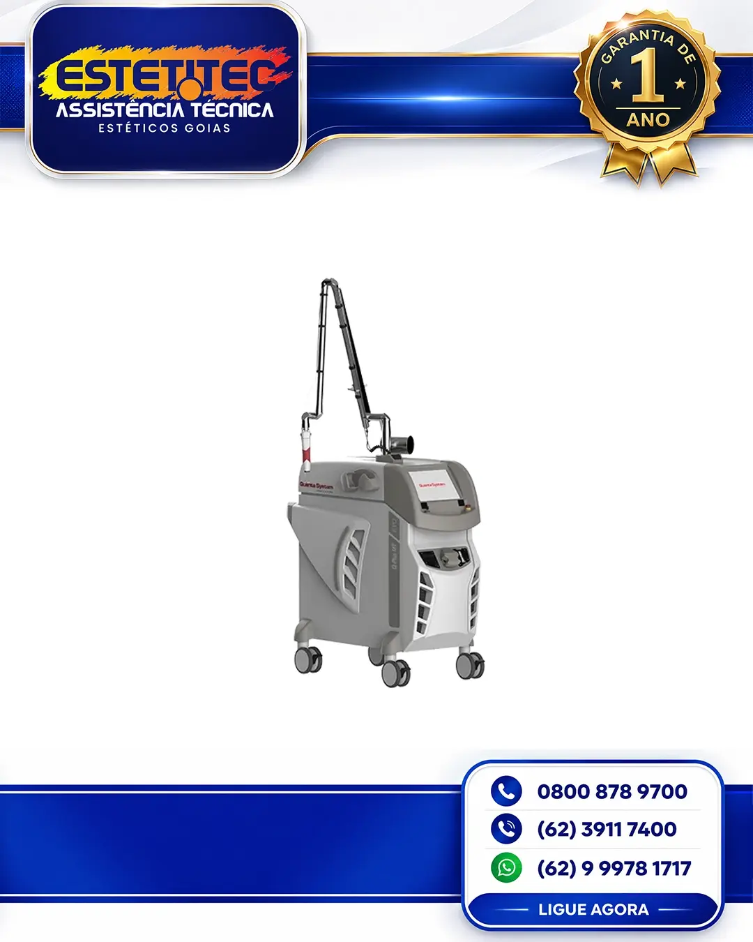 MANUTENÇÃO DE QUANTA SYSTEM Q PLUS FLORIANÓPOLIS MANUTENÇÃO DE QUANTA SYSTEM Q PLUS FLORIANÓPOLIS