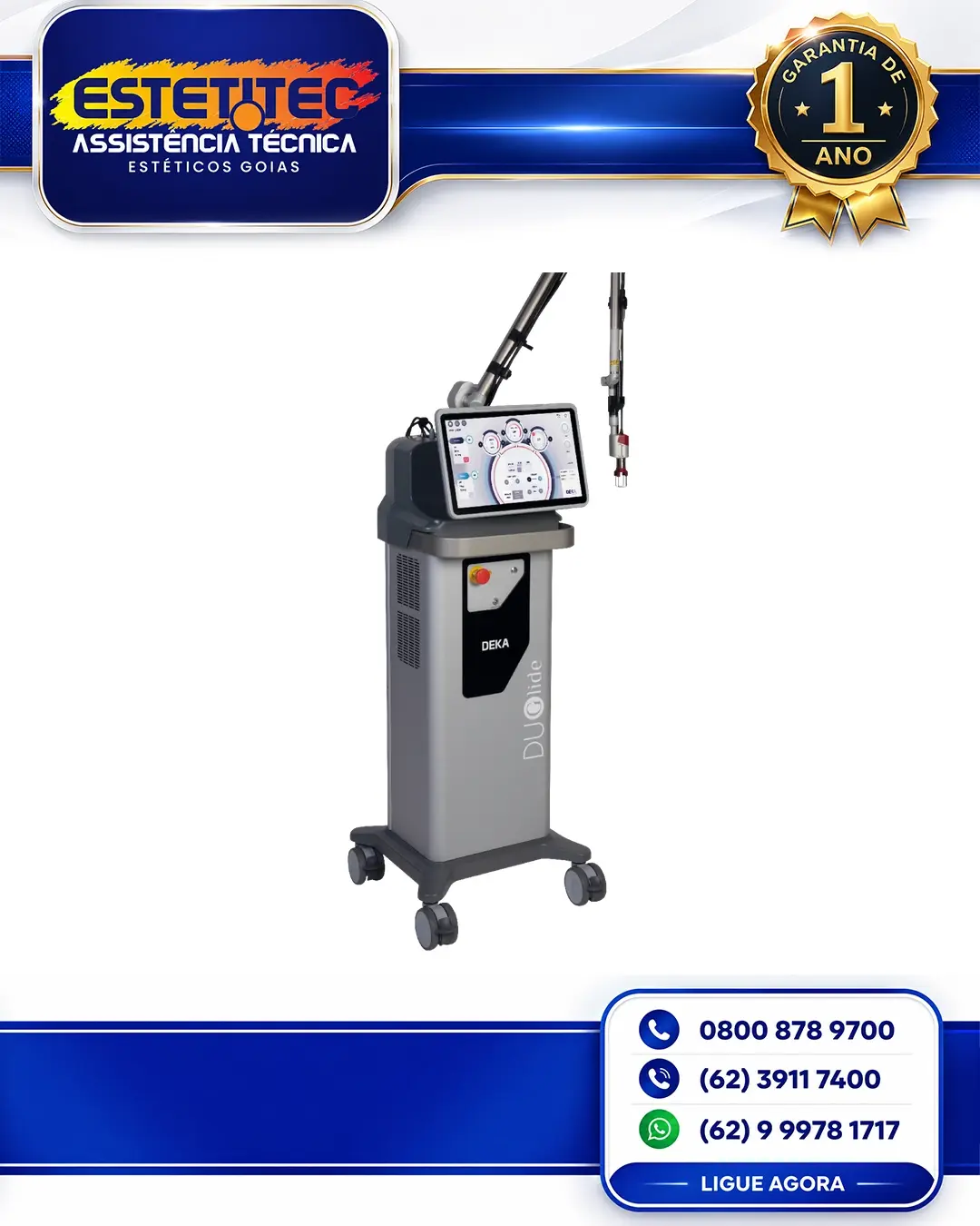 MANUTENÇÃO DEKA DUOGLIDE MODEL BRASIL