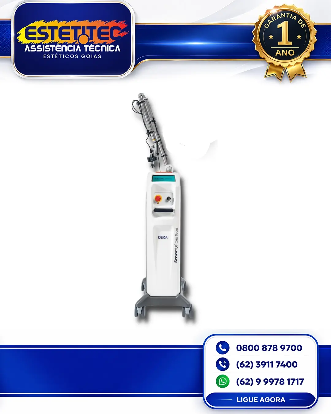 MANUTENÇÃO DEKA SMARTXIDE CUIABÁ