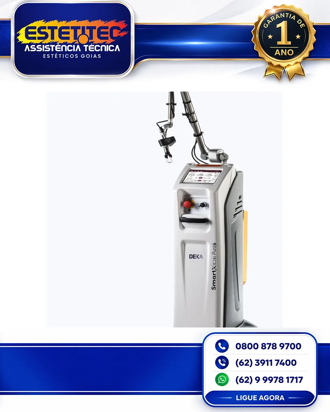 MANUTENÇÃO DEKA SMARTXIDE PUNTO FORTALEZA