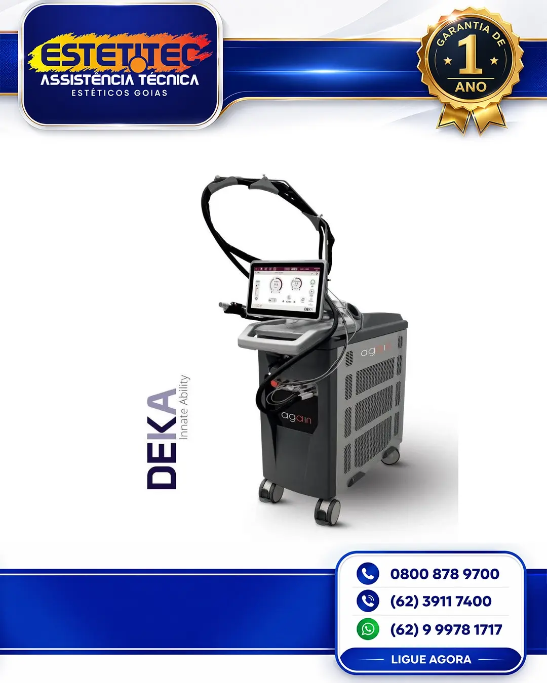 MANUTENÇÃO DEKA SYNCHRO REPLA Y CUIABÁ