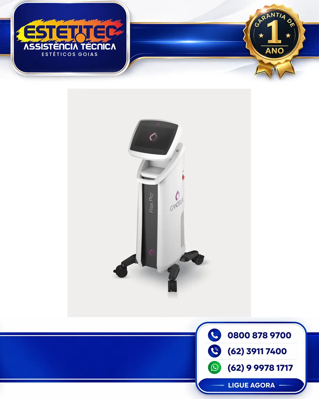 MANUTENÇÃO ESPECIALIZADA CANDELA FRAX PRO MATO GROSSO
