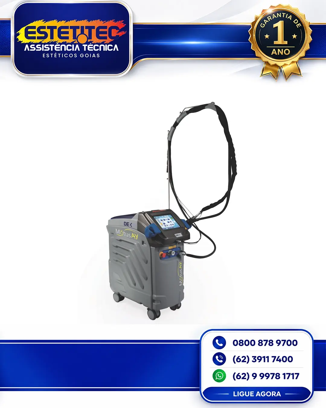 MANUTENÇÃO ESPECIALIZADA DEKA MOTUS AY FORTALEZA