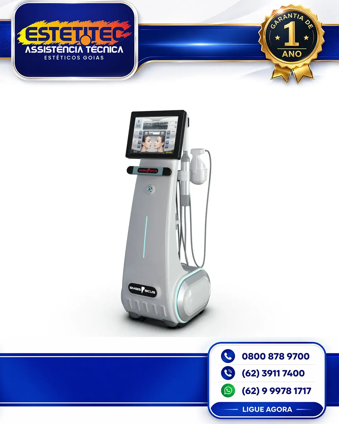 MANUTENÇÃO ESPECIALIZADA KMS HIFU GOIÁS