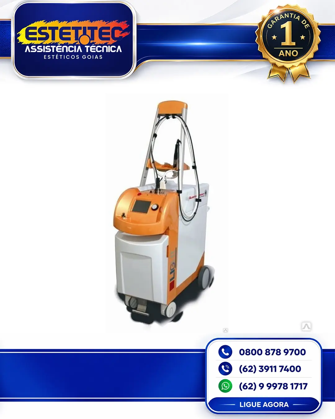 MANUTENÇÃO ESPECIALIZADA QUANTA SYSTEM LIGHT PORTO ALEGRE