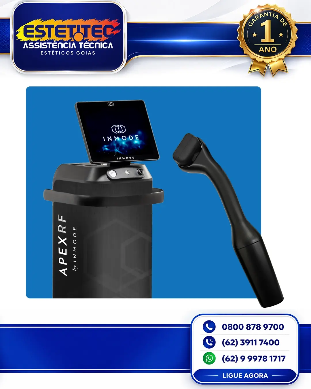 MANUTENÇÃO INMODE APEXRF MATO GROSSO DO SUL