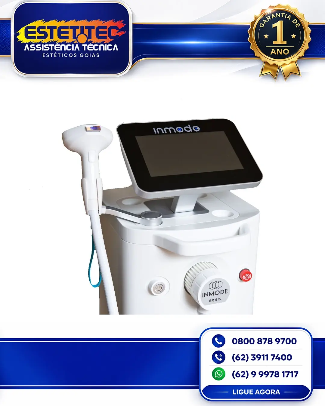 MANUTENÇÃO INMODE LUMECCA GOIÂNIA