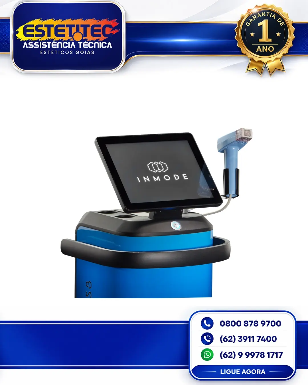 MANUTENÇÃO INMODE MORPHEUS8 RIO DE JANEIRO
