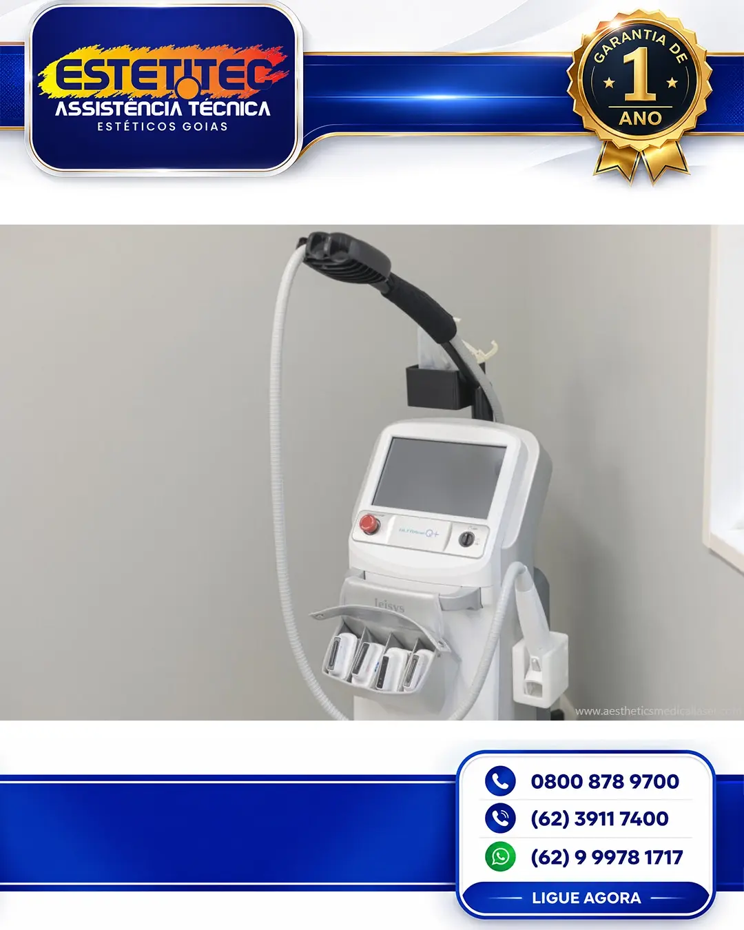 MANUTENÇÃO JEISYS ULTRACEL Q GOIÁS