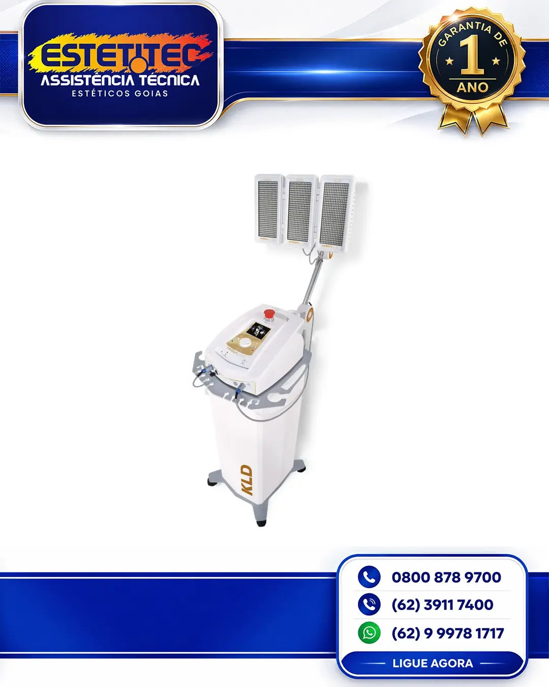 MANUTENÇÃO KLD HYGIALUX NO BRASIL