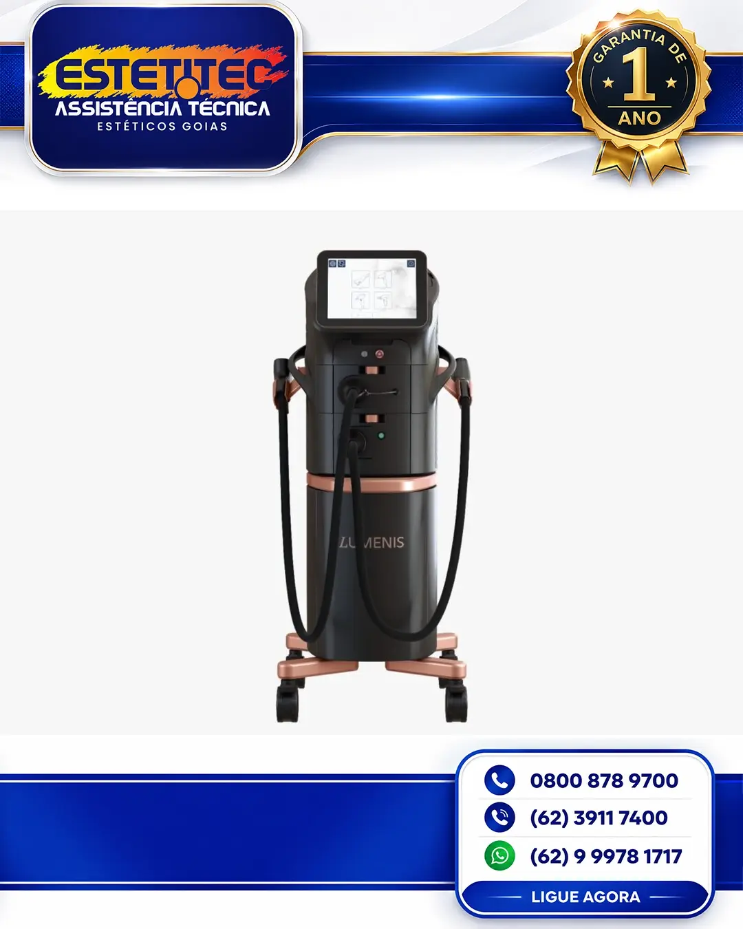 MANUTENÇÃO LUMENIS STELLAR M22 PORTO ALEGRE