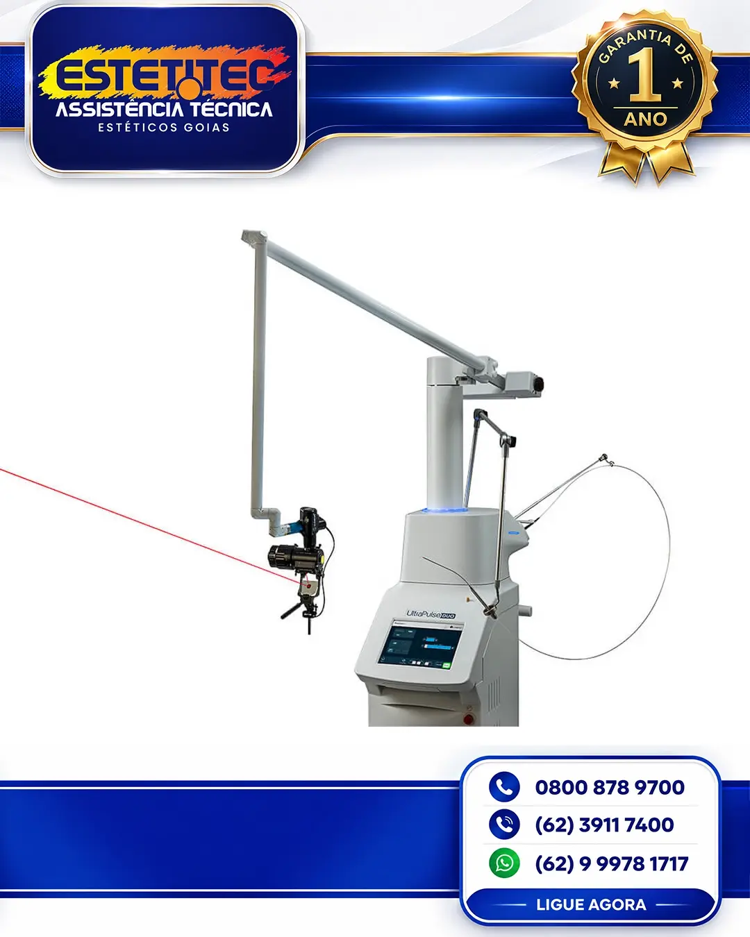 MANUTENÇÃO LUMENIS ULTRAPULSE GOIÁS