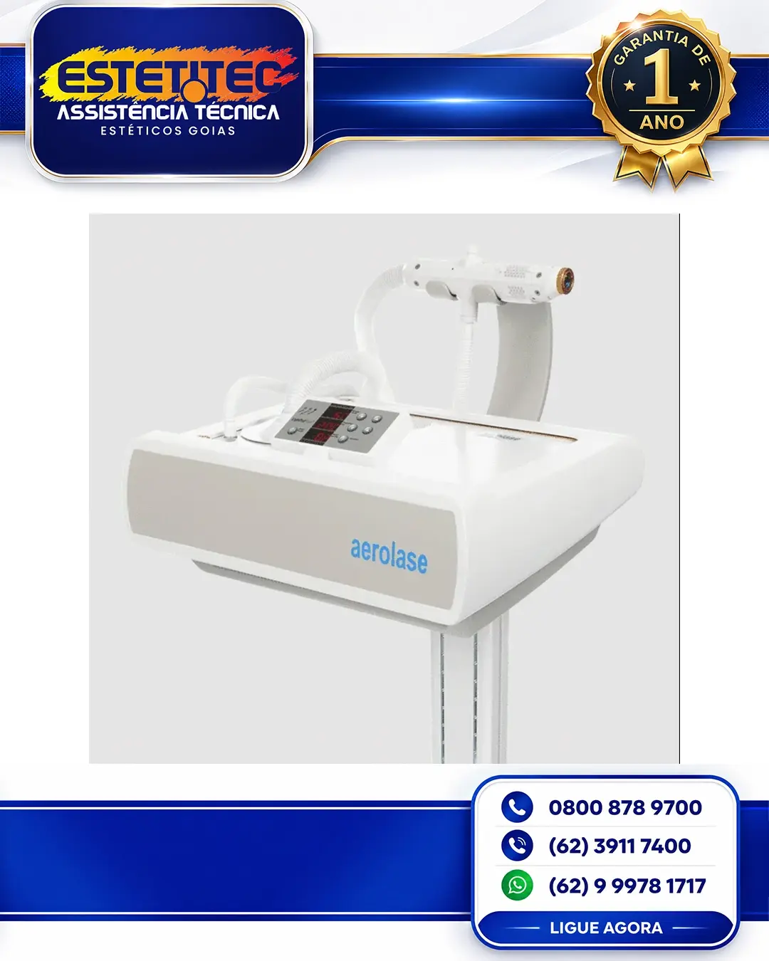 MANUTENÇÃO PREVENTIVA AEROLASE GOIÁS